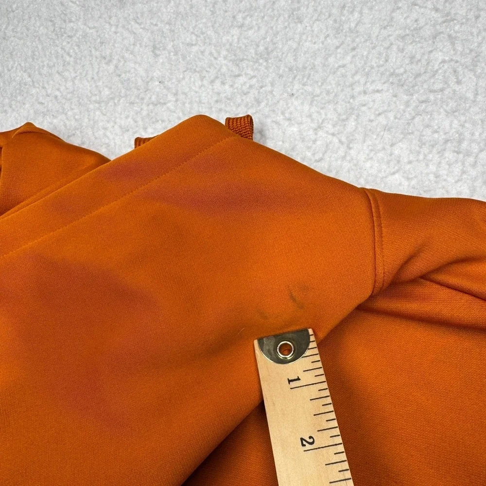 Under Armour Storm Orange and Camo Hoodie Sweater Hunting Men's Size Small - Picture 8 of 11